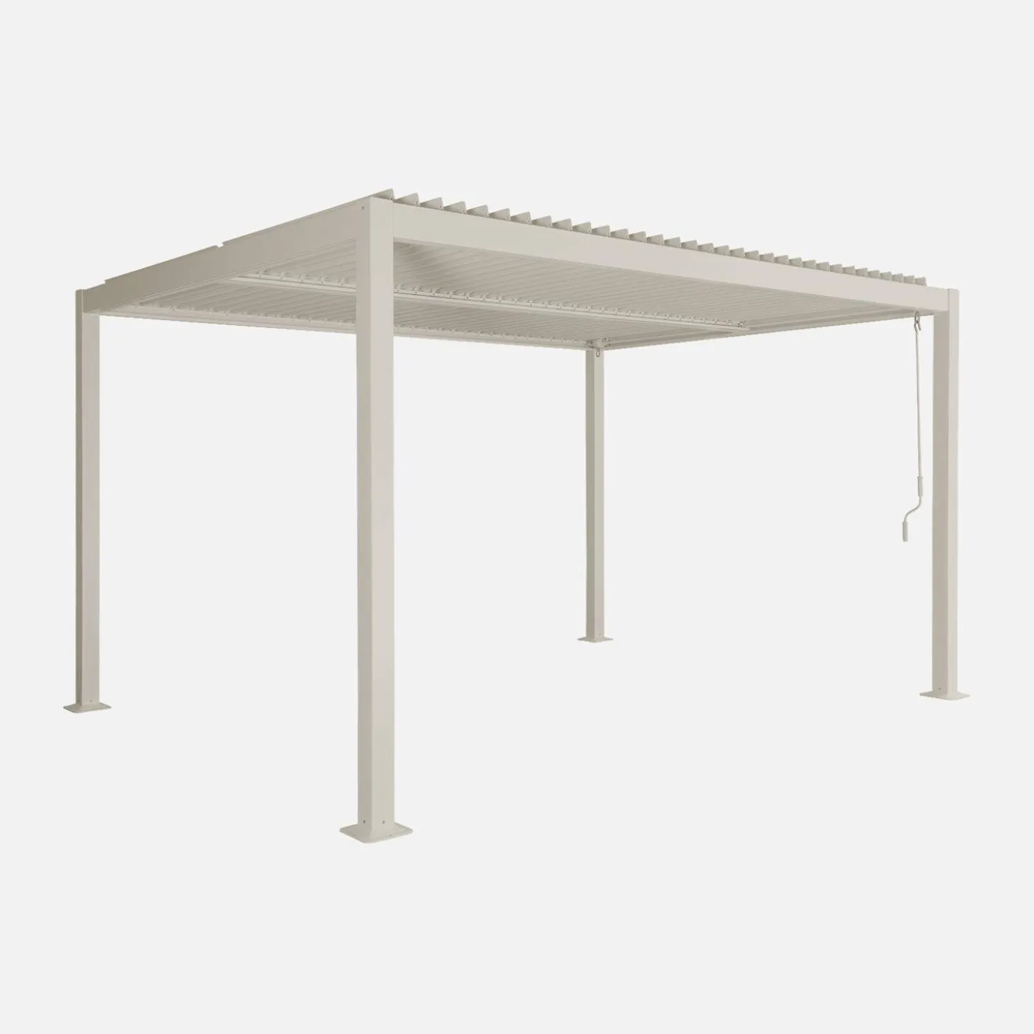 Bioklimatische Pergola mit Lamellendach Palace 3x4m