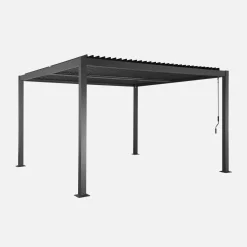 Bioklimatische Pergola mit Lamellendach Palace 3,6x3,6m