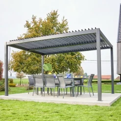 Bioklimatische Pergola mit Lamellendach Palace 3x4m