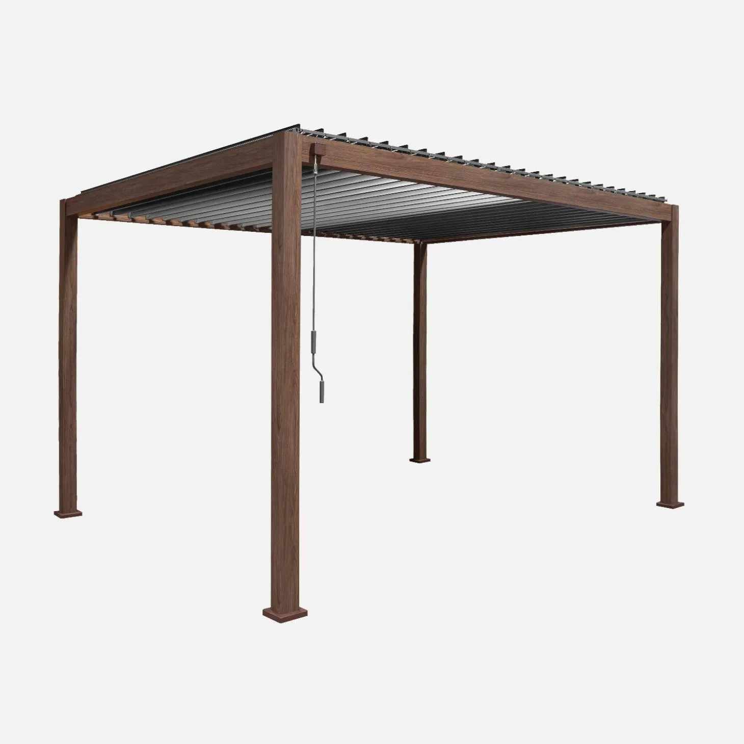 Bioklimatische Pergola mit Lamellendach Triomphe 3x4m