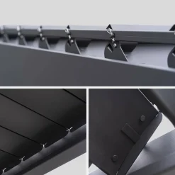 Bioklimatische Pergola mit Lamellendach Triomphe 3x6m