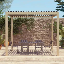 Bioklimatische Pergola mit Lamellendach Triomphe 3x3m V2