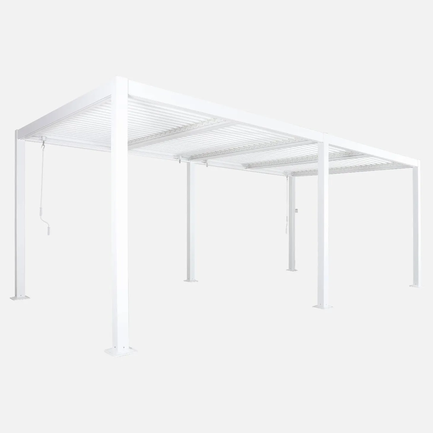 Bioklimatische Pergola Palace mit Lamellendach 3x6m