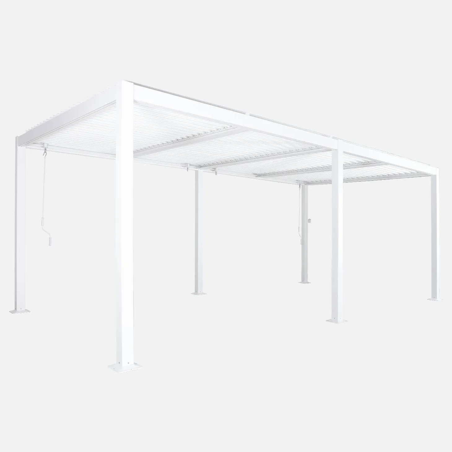 Bioklimatische Pergola Palace mit Lamellendach 3x6m