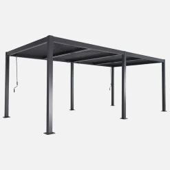Bioklimatische Pergola Palace mit Lamellendach 3x6m