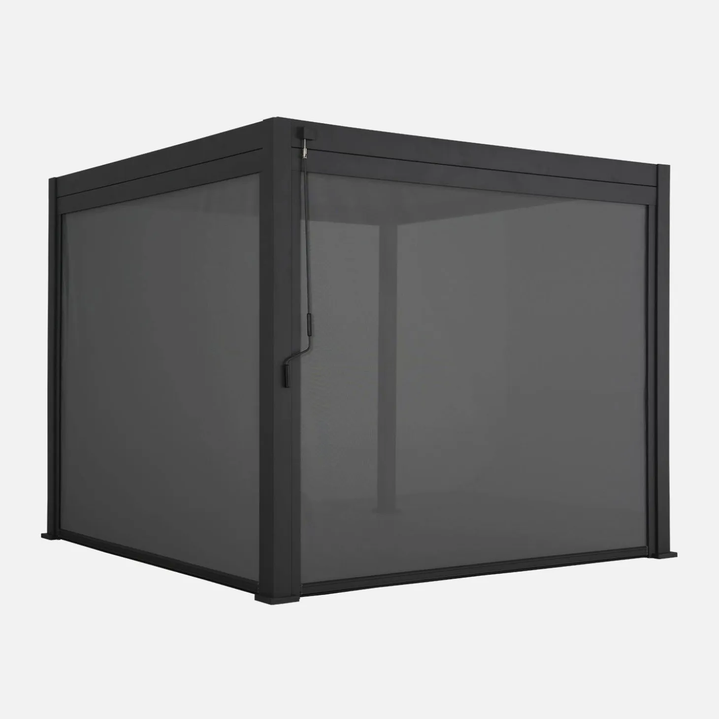 Bioklimatische Pergola Triomphe 3x3m V2 mit 2 Markisen 3 m