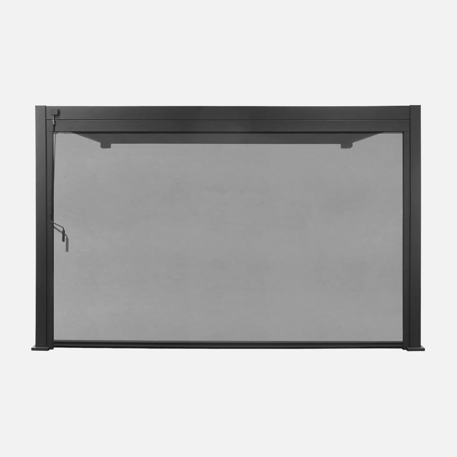 Bioklimatische Wand Pergola Triomphe 4x3m + 1 Markise 4m