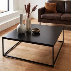 Couchtisch aus Metal - Schwarz