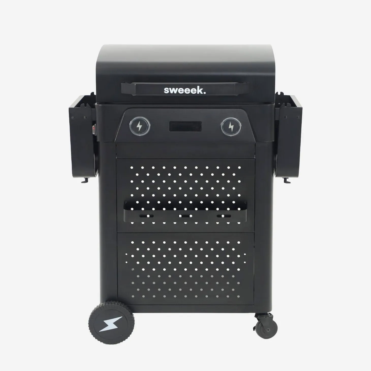 Elektrischer Grill aus emailliertem Stahl, 2 Brenner, 2300 W
