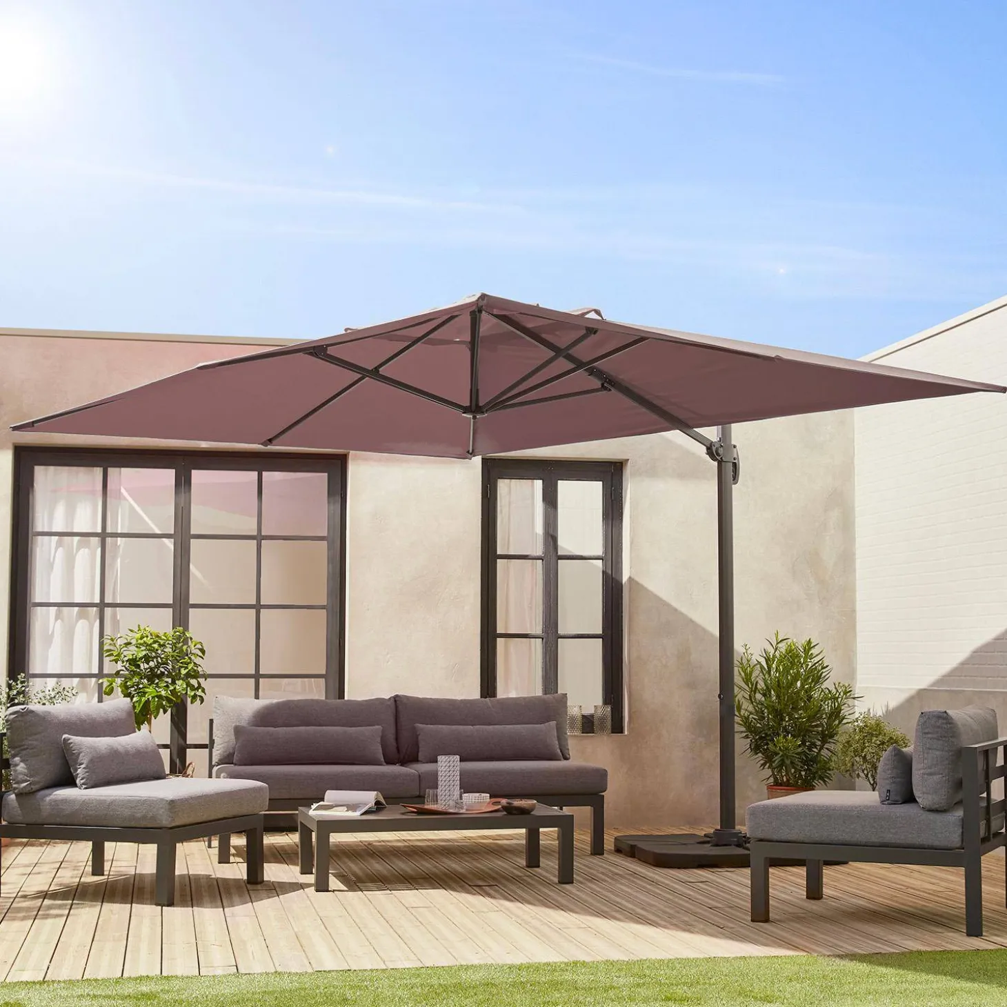 Ersatzbespannung für den Sonnenschirm St Jean de Luz 3x4m