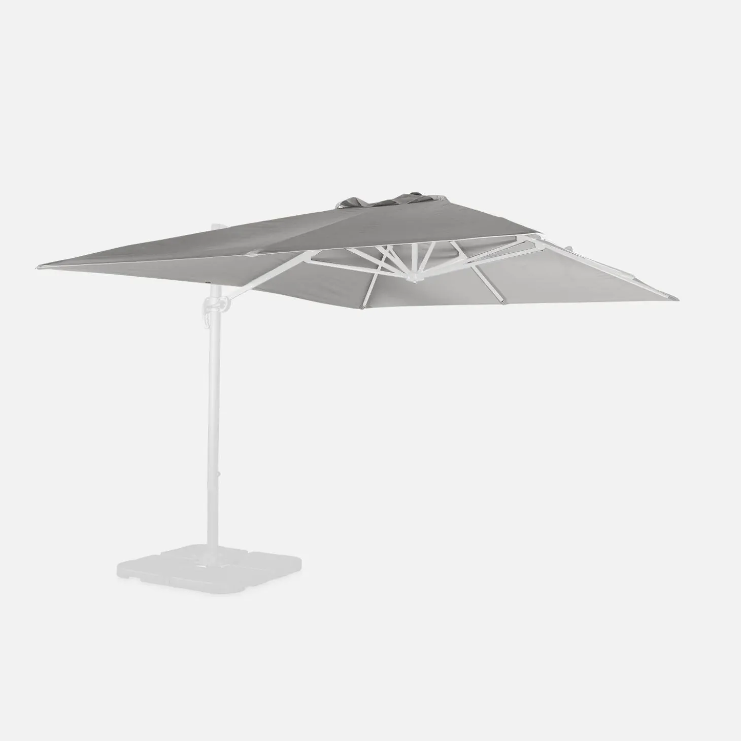 Ersatzbespannung für Sonnenschirme Wimereux 3x4m