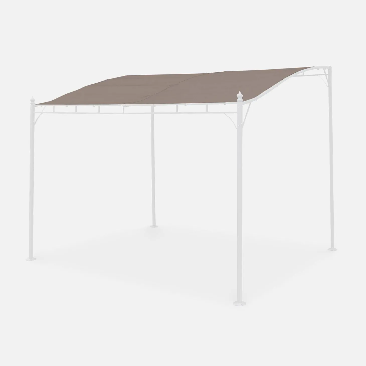 Ersatzplane für Pergola BRESTUM 3x2,5m