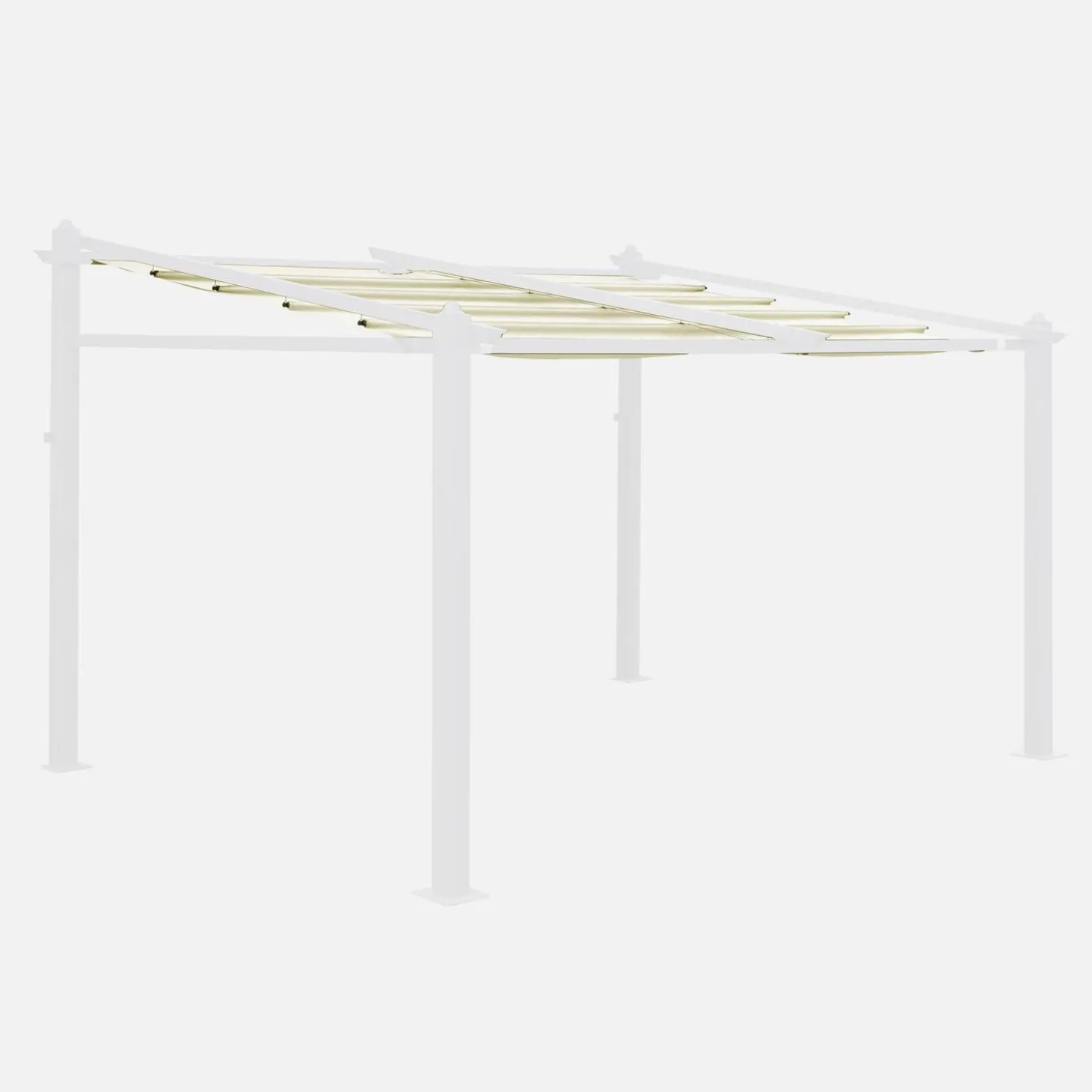 Ersatzplane Leinwand für Pergola Murum 3x4m