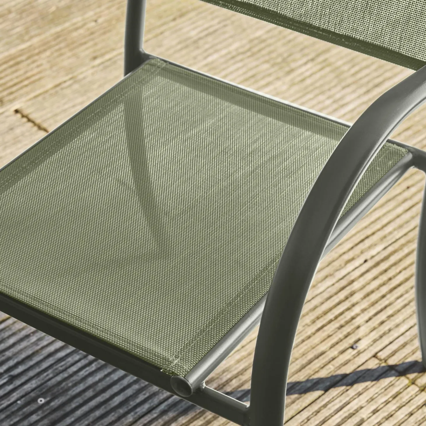 2er-Set Gartensessel aus Aluminium