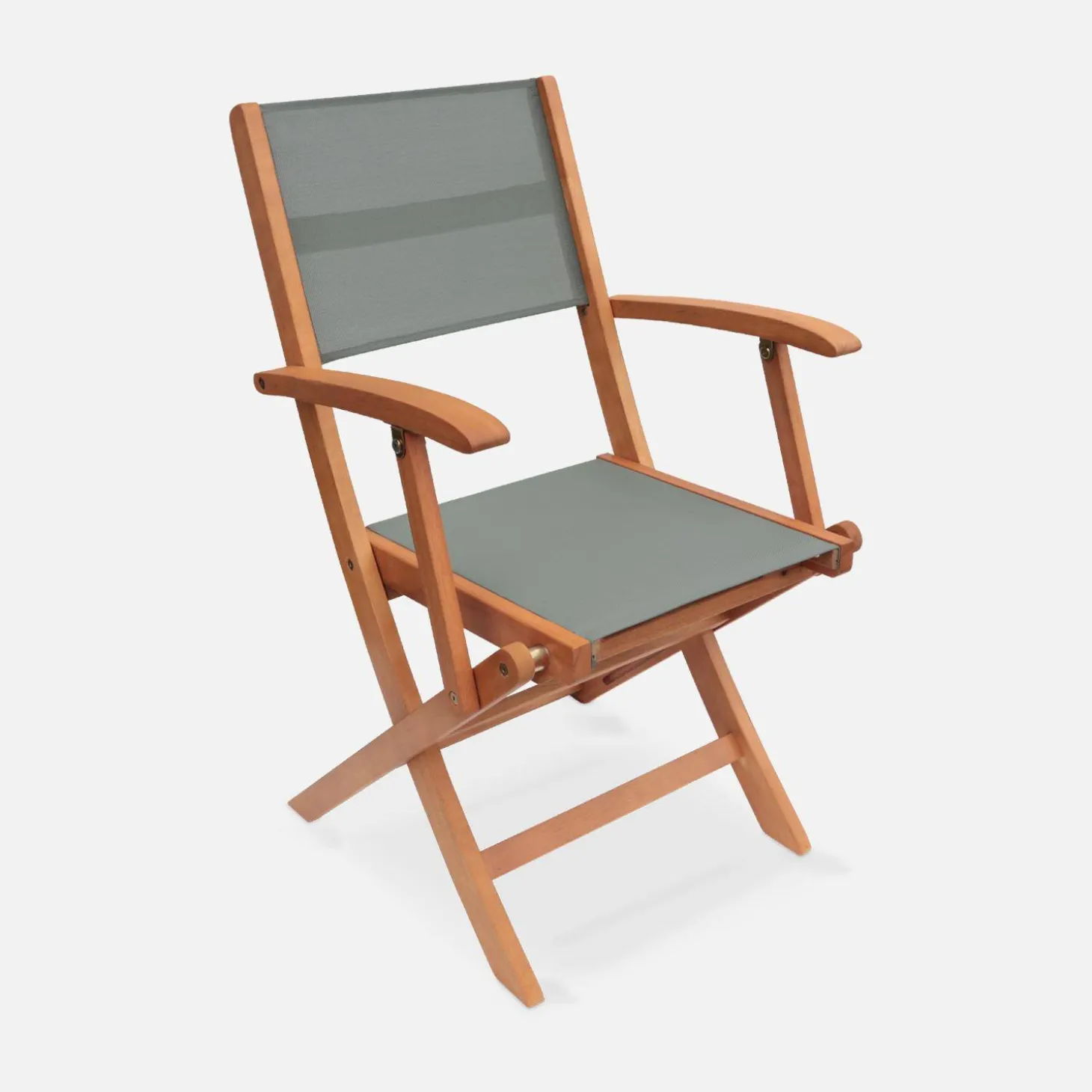 2er-Set Gartensessel aus Holz, Klappbar