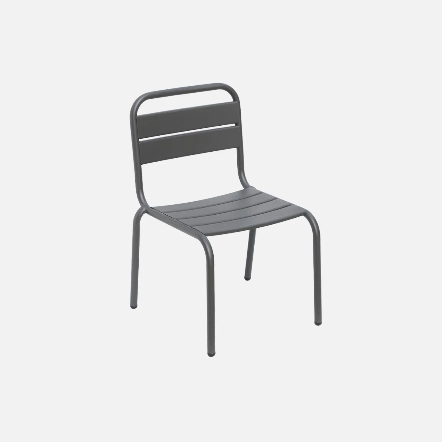 2er-Set Kinderstühle aus Metall