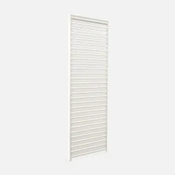 3er-Set Lamellenwände 130 cm für bioklimatische Pergola Aluminium 3x4m Triomphe