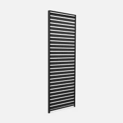 3er-Set Lamellenwände 130 cm für bioklimatische Pergola Aluminium 3x4m Triomphe