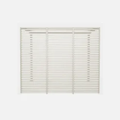 3er-Set Lamellenwände 100 cm für bioklimatische Pergola Aluminium 3x3m V2 4x3m 6x3m Triomphe