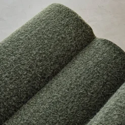 3er-Set modulare Lounge-Sessel mit Bezug im Alpaka-Look