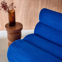 3er-Set modulare Lounge-Sessel mit Stoffbezug