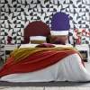 2er-Set Nachttisch mit geriffeltem Holzlook 1 Schublade, 1 Regal