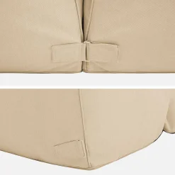 4er-Set Outdoor Sessel mit Olefin-Bezug