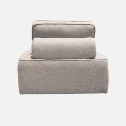 3er-Set Sessel Einsitzer für modulares Bouclé-Sofa