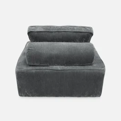 3er-Set Sessel für modulares Sofa Cordbezug