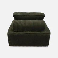 3er-Set Sessel für modulares Sofa Cordbezug