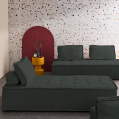 2er-Set 2-Sitzer Sessel für ein modulares Sofa