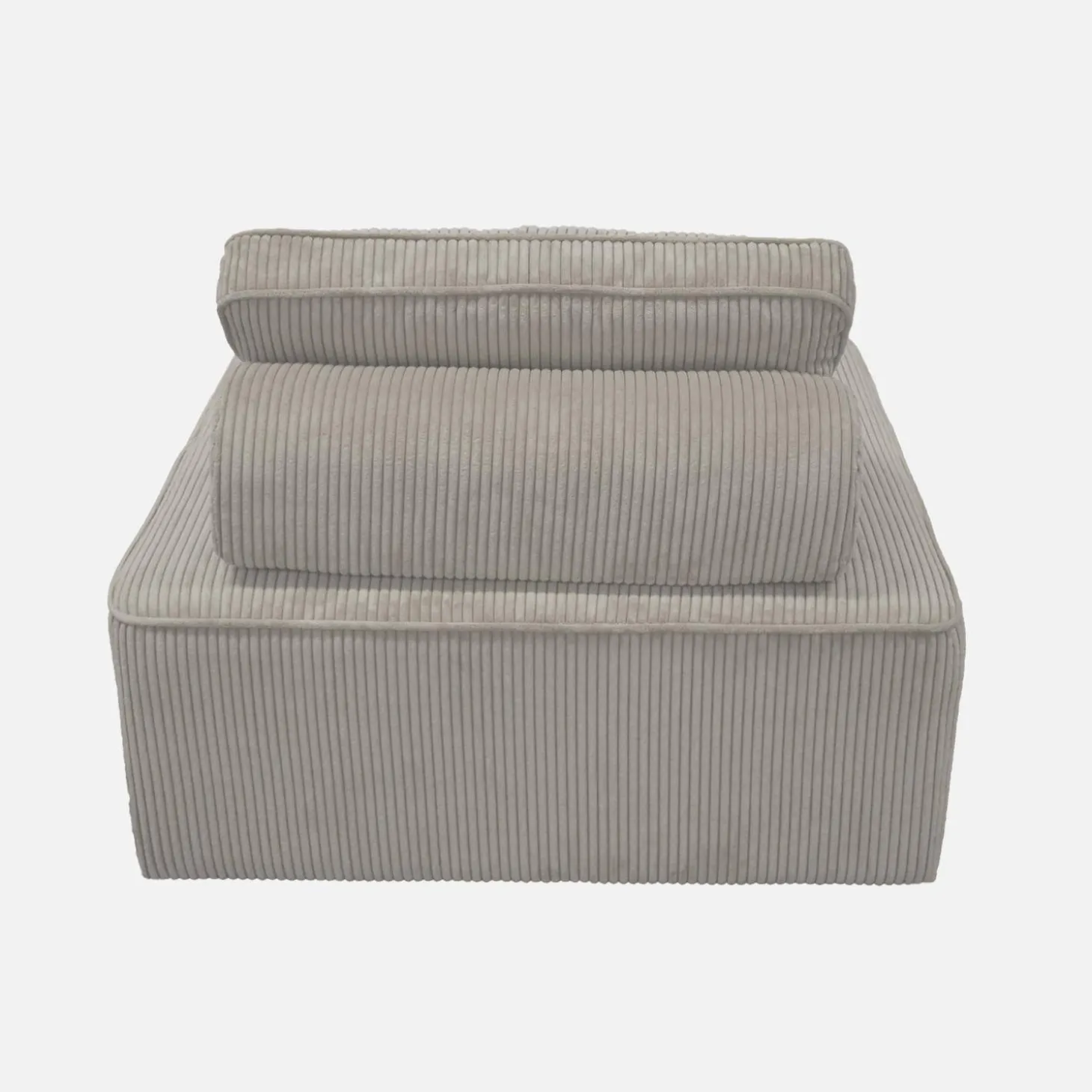 2er-Set Sofa-Modul-Sessel mit Cordbezug