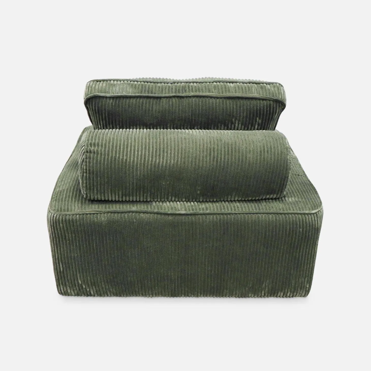 2er-Set Sofa-Modul-Sessel mit Cordbezug