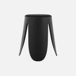 2er Set stapelbare Hocker, strukturierter Bouclébezug