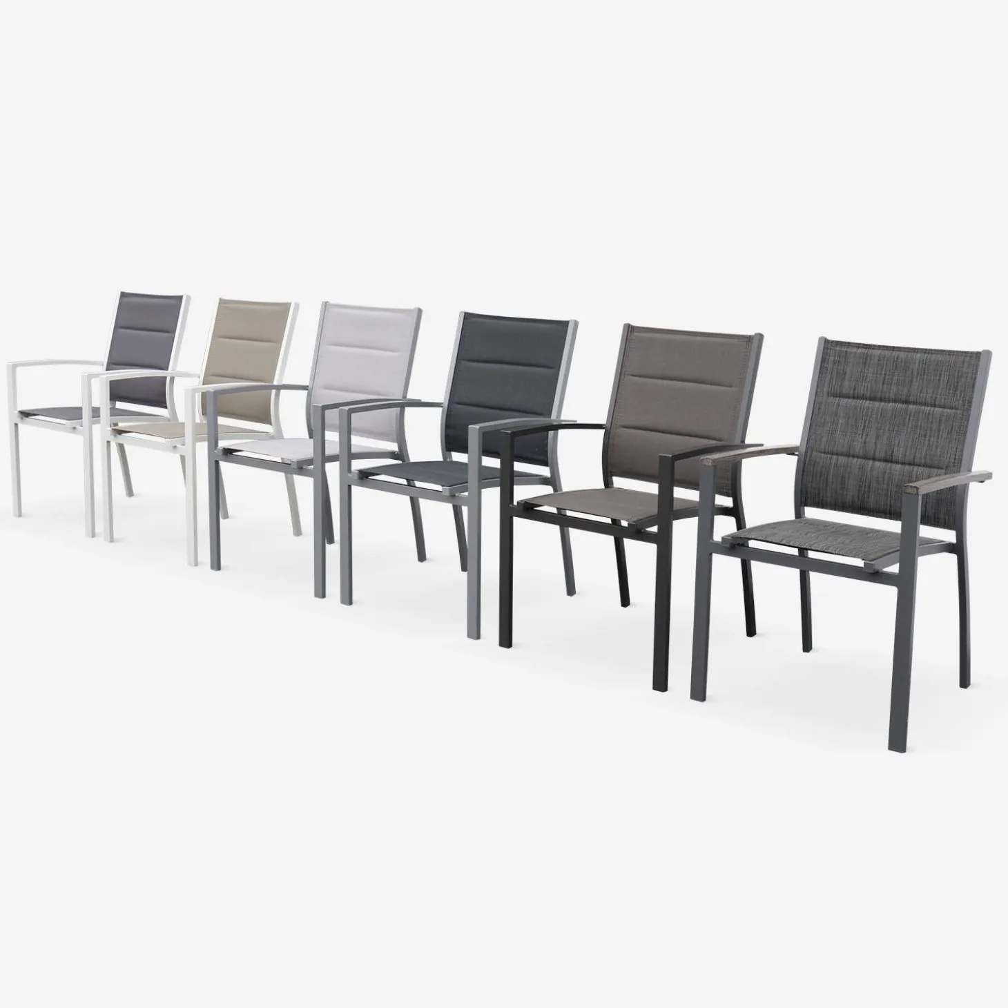 2er Set stapelbare Sessel