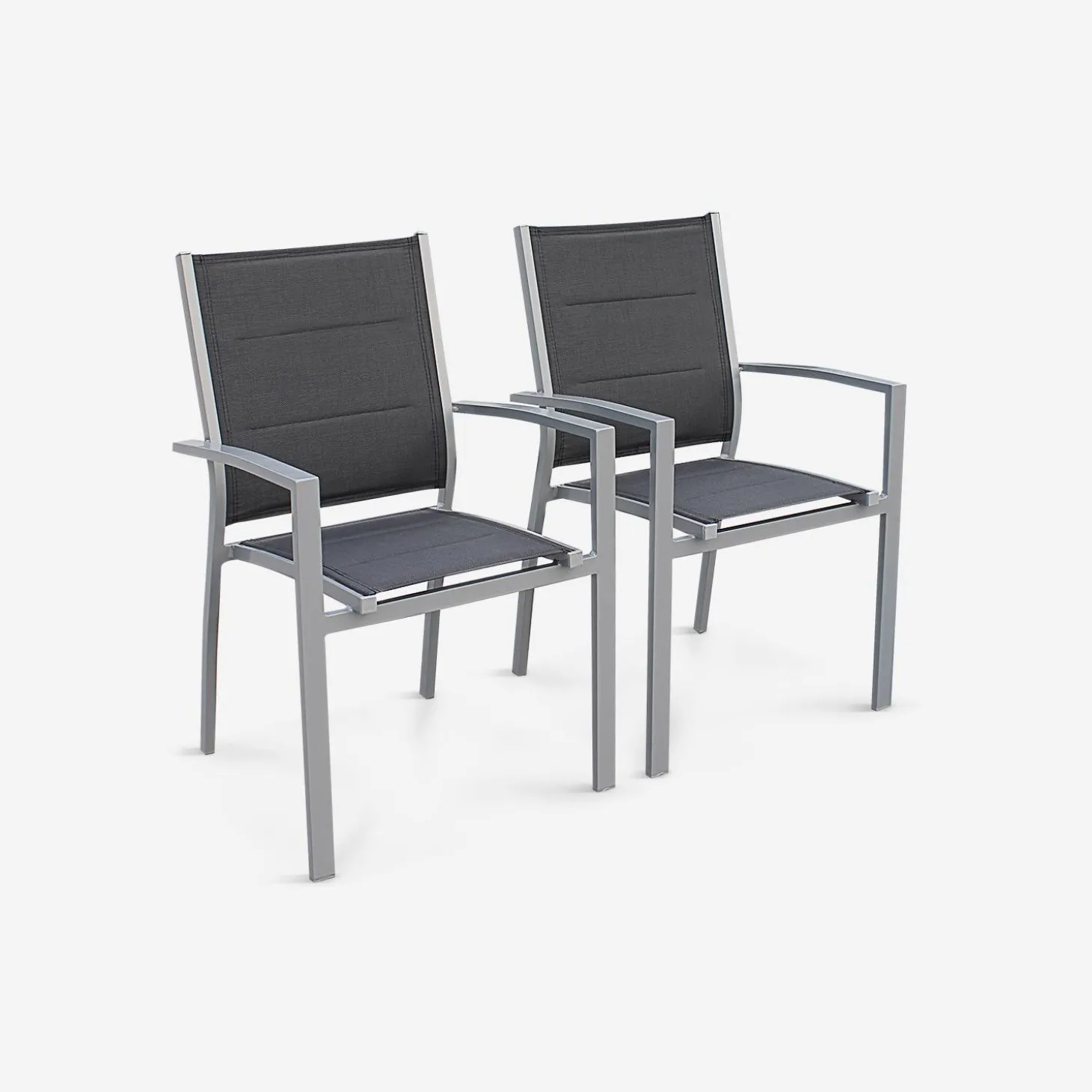 2er Set stapelbare Sessel