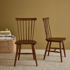 2er-Set Stühle aus Hevea-Holz