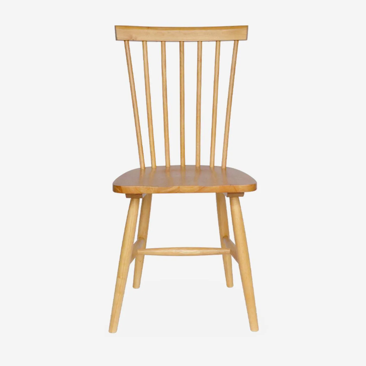4er-Set Stühle aus Hevea-Holz
