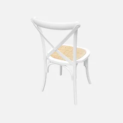 2er-Set Vintage Bistrostuhl aus Holz
