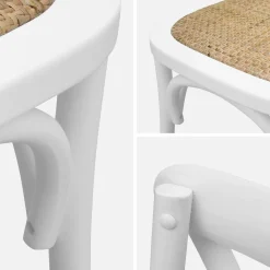 2er-Set Vintage Bistrostuhl aus Holz