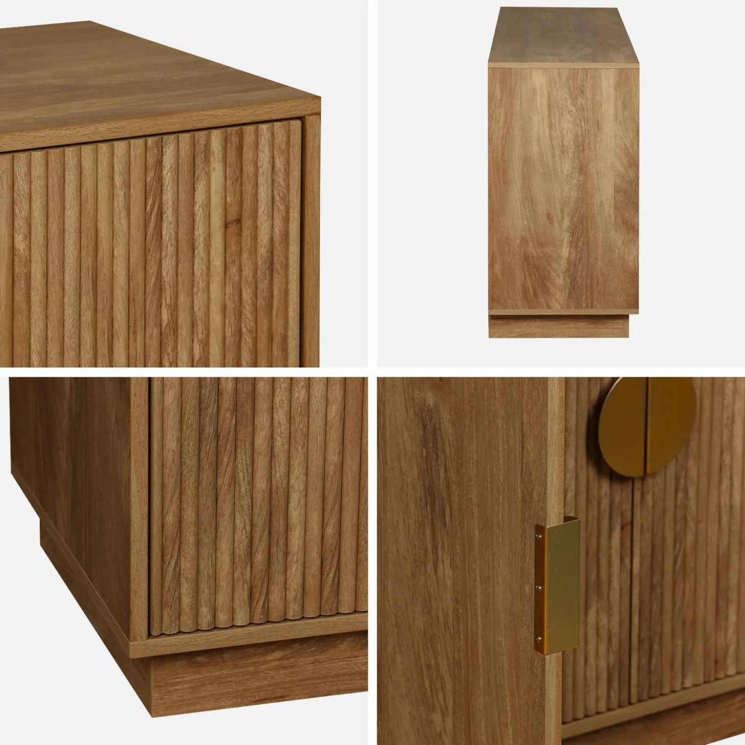 Exotisches Sideboard 4-türig 160cm