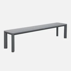 Gartenbank Aluminium, 4 Plätze