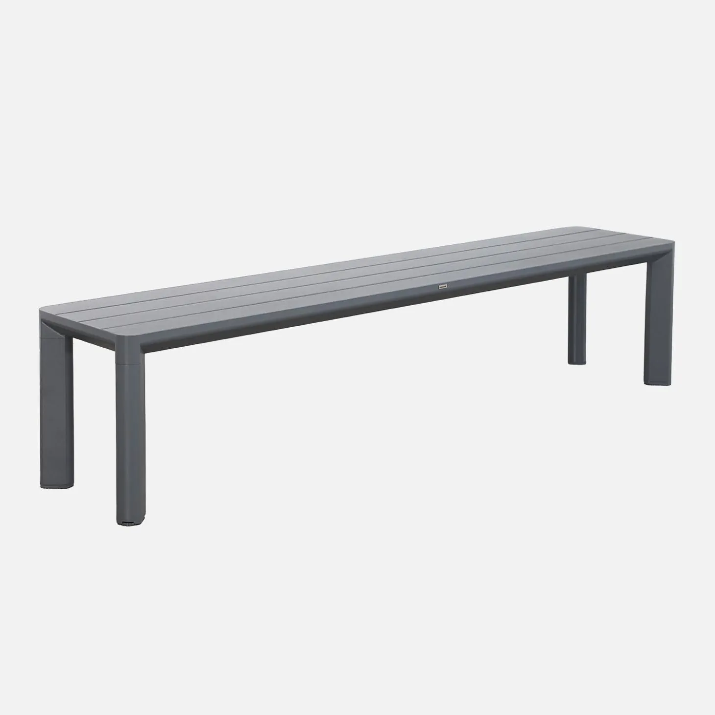 Gartenbank Aluminium, 4 Plätze