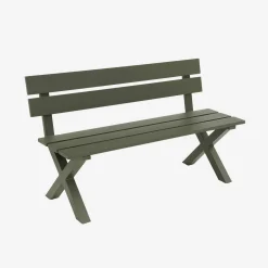 Gartenbank aus Aluminium 2-Sitzer