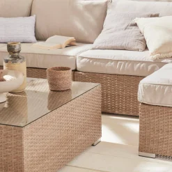 Gartengarnitur aus Polyrattan 8-10 Personen