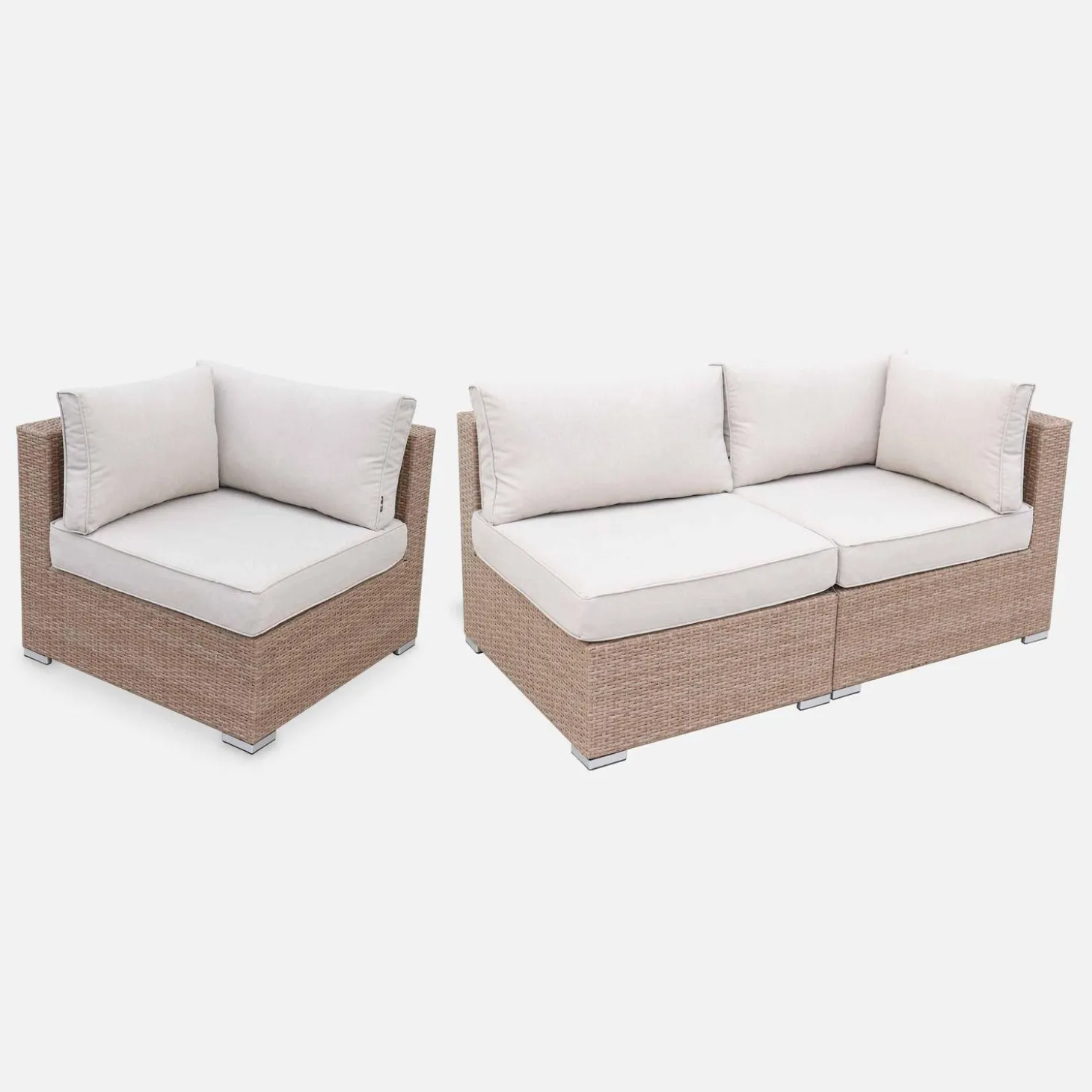 Gartengarnitur aus Polyrattan 8-10 Personen