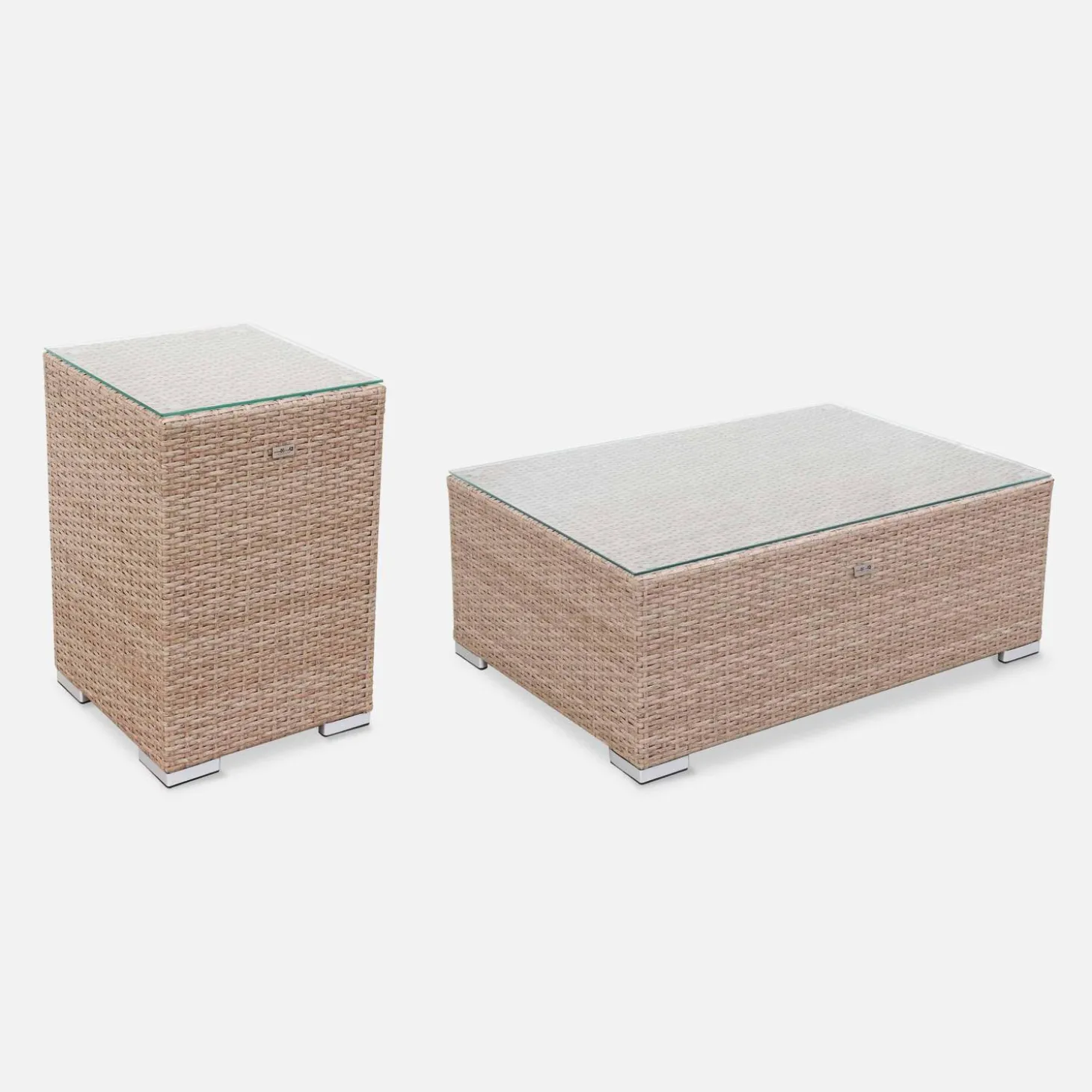 Gartengarnitur aus Polyrattan 8-10 Personen