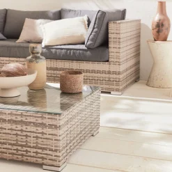 Gartengarnitur aus Polyrattan 8-10 Personen