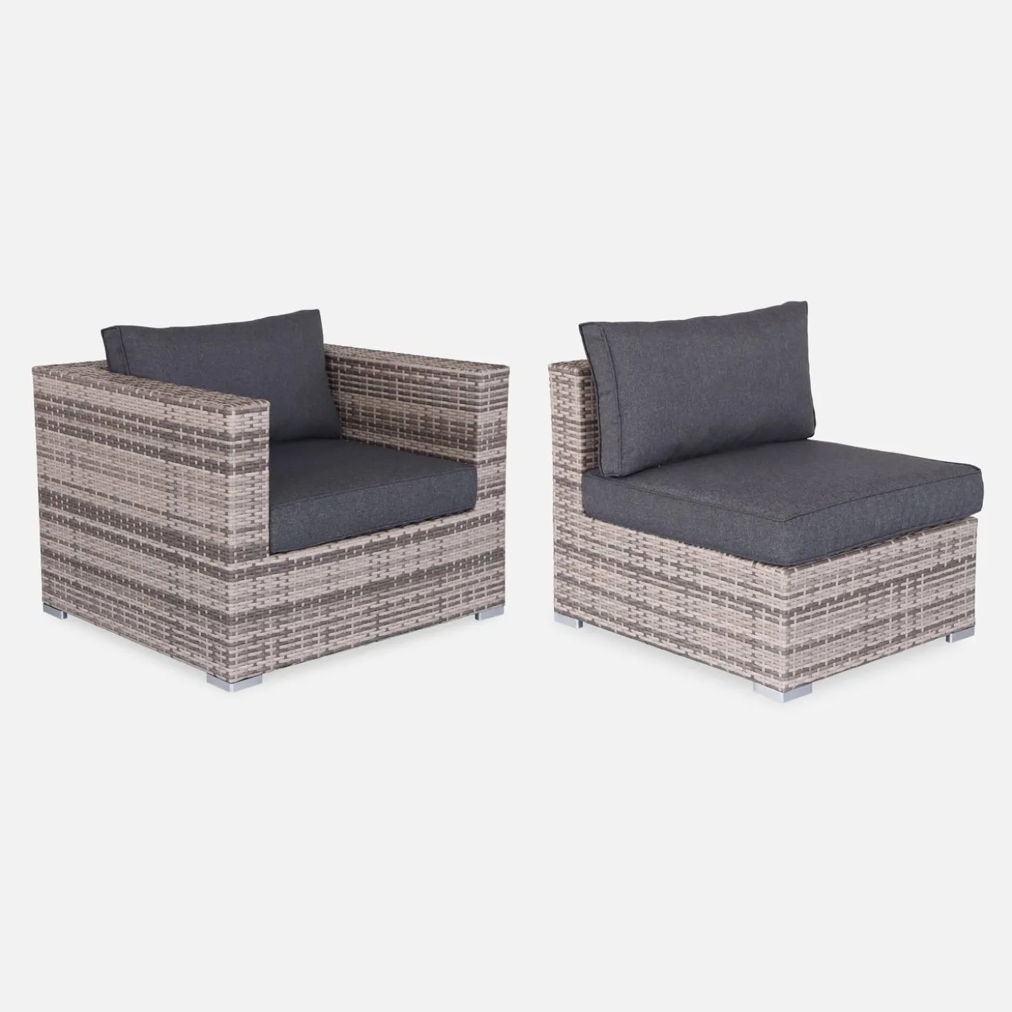 Gartengarnitur aus Polyrattan 8-10 Personen