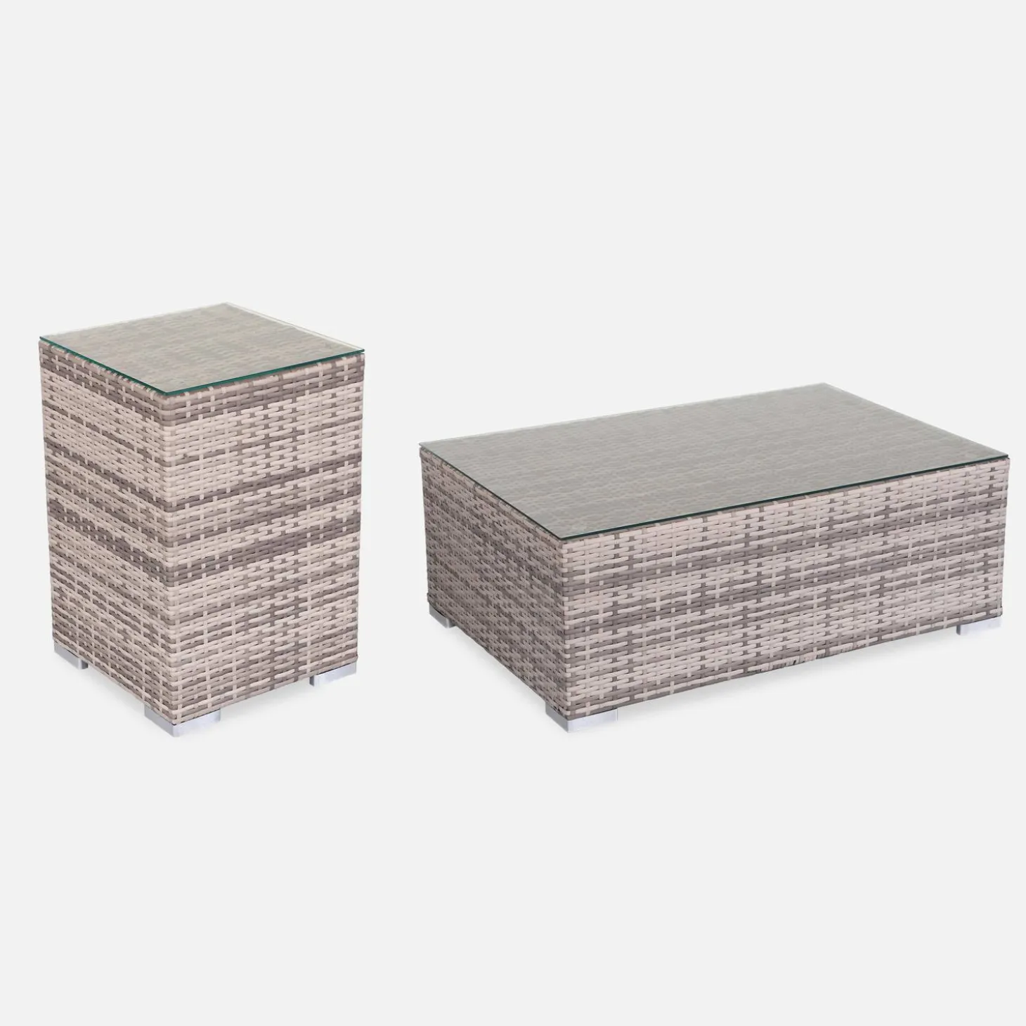 Gartengarnitur aus Polyrattan 8-10 Personen